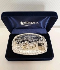 Montana Silversmiths Hesston Wrangler NFR 2006 Belt Buckle Limited Edition 0036
