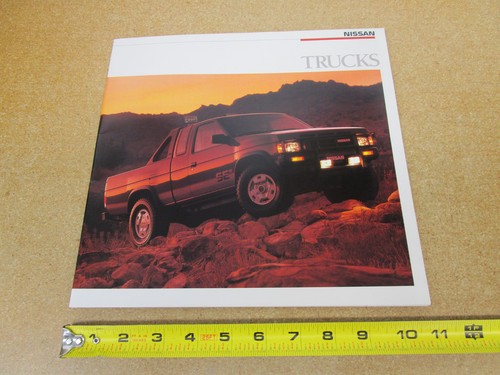 1988 Nissan Truck pickup sales brochure 28pg ORIGINAL car literature