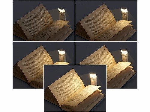 Lampe de lecture LED rechargeable avec clip - coloris blanc - Pearl - Photo 11/11