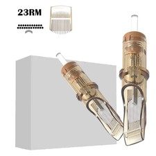 Aghi per tatuaggio Round Magnum 23RM sterili monouso cartuccia aghi 0,35 20 pezzi