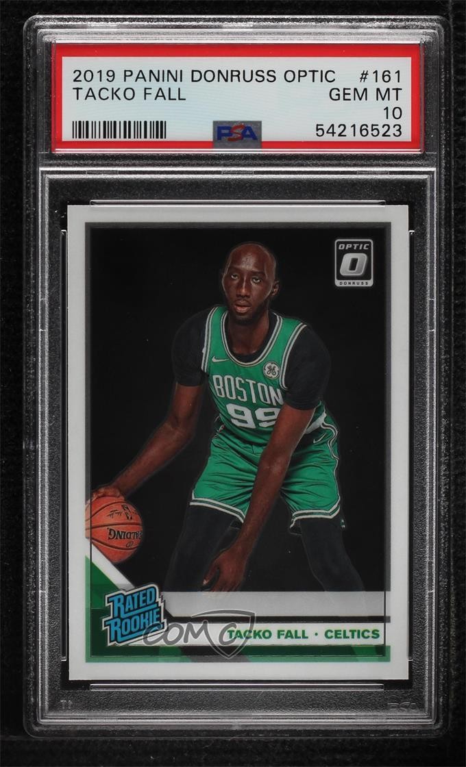 2019-20 Panini Donruss Optic Rated Rookie Tacko Fall #161 PSA 10 GEM MT 8d2