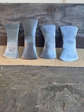 Vintage lot of 4 double bit axes.