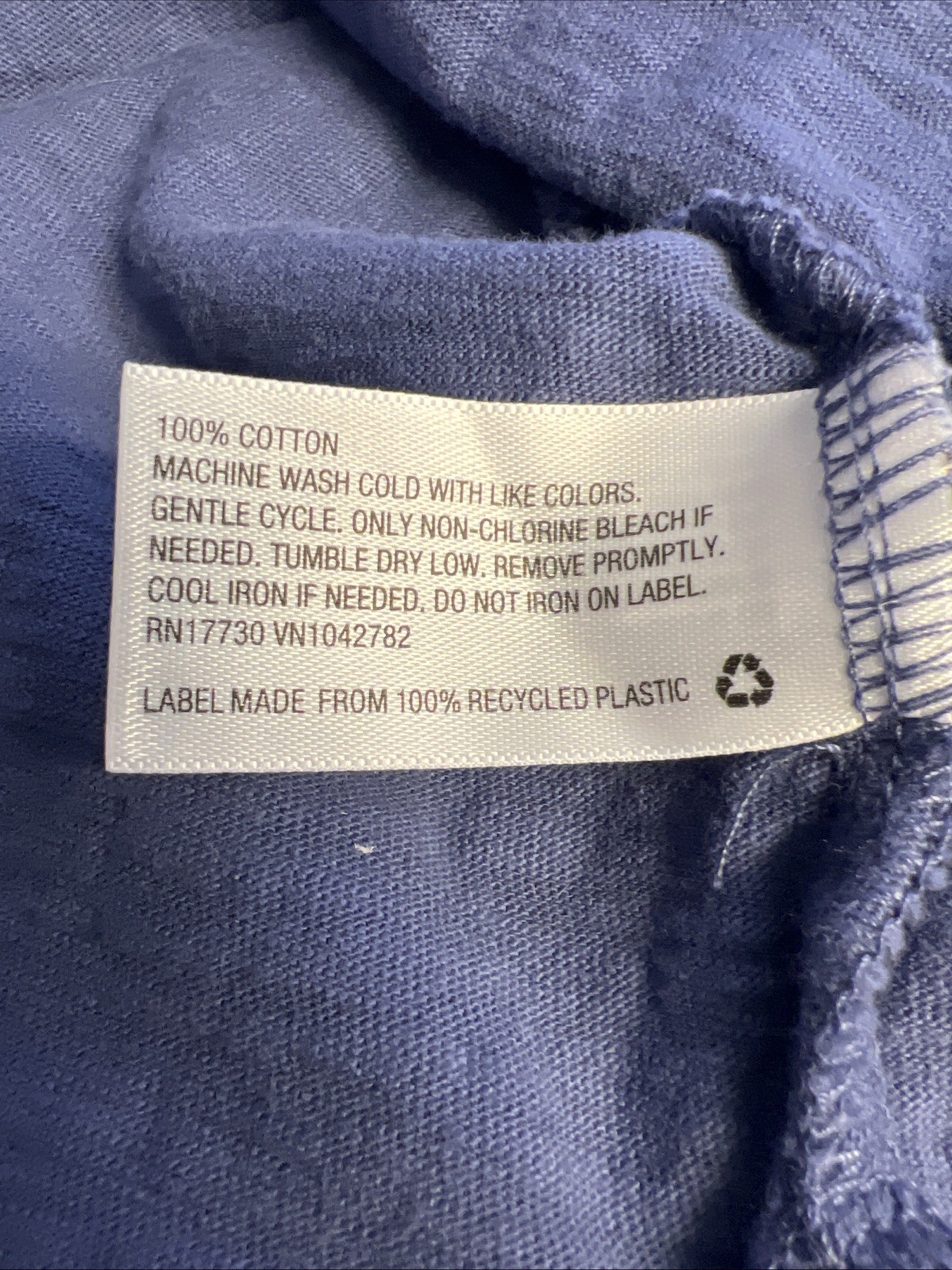 Universal Thread Comfortable Blue Flutter Sleeve … - image 17