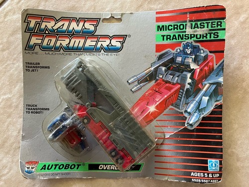 1988 Hasbro Transformers Autobot Overload Micromaster Transports