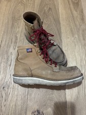 Danner Bull Run Moc Toe Size UK9 In Wheat Colour.