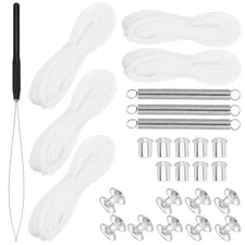 RV Window Shade Repair Kit Pleated Shade Cord Retainers And Replacement Tool