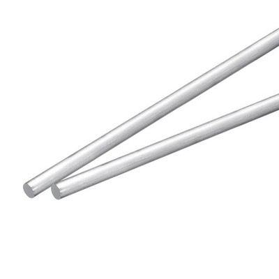Uxcell 2Pcs 3/165Mm Dia Round Aluminum Rod 12305Mm Long 6061 Aluminum Round Rod