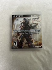 Transformers Dark of the Moon Complete PS3 Game Used Great Condition