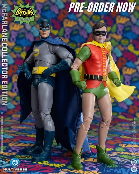 McFARLANE Collector Edition Batman 1966 Und Robin 2Er Pack Actionfiguren-image