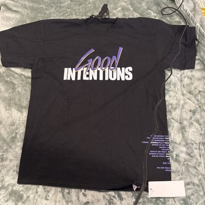 NAV Good Intentions Shirt Mens M Black Album Rap Tracklist Graphic Tee VLONE