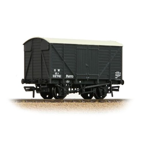 Bachmann 37-727A GWR 12T Parto belüfteter Van GWR grau 112761 Spurweite OO | Zustand: New