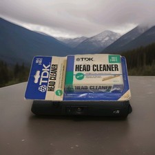 NEW TDK VCL-11 S-VHS-C VHS-C Camcorder VCR Head Cleaner Cassette Tape Video