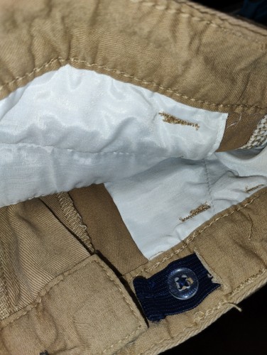 Pantalones Cortos Carga Wonder Nation Niños Caqui Talla 12 Elastizados Cintura Ajustable - Imagen 7 de 8