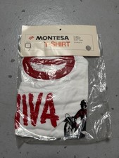 Vintage 1970s MONTESA Motorcycles Promo Ringer T-Shirt Made In USA NOS M