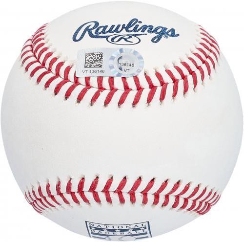 Paul Molitor Milwaukee Brewers signierter HOF Logo Baseball mit "HOF 04" Insc - Bild 3 von 4