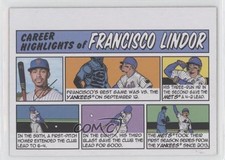 2022 Topps Heritage High Number 1973 Topps Comics Francisco Lindor #73TC-33 7ba
