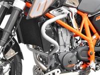 Zieger SturzbüGel, Silber Geeignet FüR KTM 690 Duke