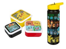Pokemon Lunch Set Brotdose & Trinkflasche