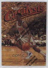 1997-98 Topps Finest Rare Gold Refractor Missing Serial Number Kerry Kittles g7c