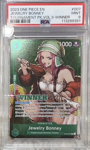 Jewelry Bonney (Tournament Pack Vol. 3 Winner) graded PSA 9 for sale on eBay