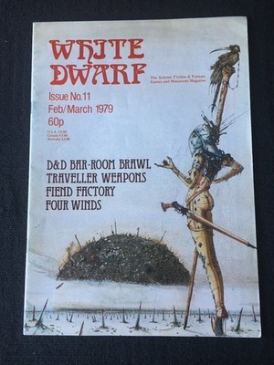 GAMES WORKSHOP - WHITE DWARF MAGAZINE ISSUE #11 1979