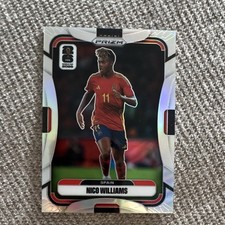 Panini Prizm FIFA World Cup 2026 Nico Williams #78 Silver Prizm Spain