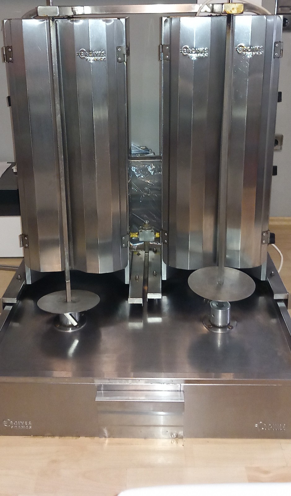 Motorantrieb für Dönergrill, Gyrosgrill, Dönermaschine Doppel Brenner