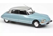 1/43 Citroen DS 23 Pallas 1973 Blue Metallic Silver Diecast Model