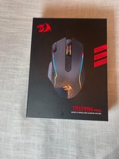 Redragon M810 Pro Wireless Gaming Mouse With 6 Foot Braided USB Cable and Box