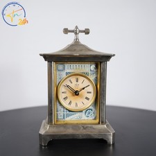 Antique Waterbury 30 Hour Alarm Carriage Clock