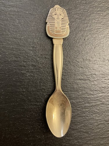 EGYPT Souvenir Spoon KING TUTANKHAMEN Ships Free
