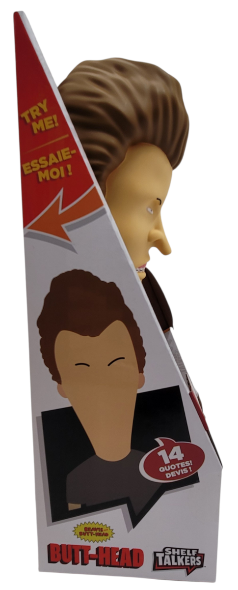 Beavis & Butt-Head Set of Shelf Talkers 12-Inch Plush Figure with