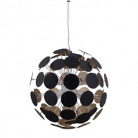 Weiß Schwarz Gold Moderne HäNgelampe Pendelleuchte 6X40W/E14 50X120 [Cm]