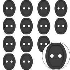 12pcs Universal Silicone Car Door Lock Cover - Protective Door Latch Covers