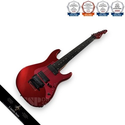 Edwards ESNAPPER8 ISAO Custom RAIDEN RED 8-saitige E-Gitarre