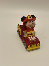 Vintage Walt Disney Mickey Mouse Fire Truck PD-2 Die Cast