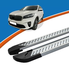 Trittbretter passend für Schweller Kia Sorento ab Baujahr 2015-2020 VISO Silber 