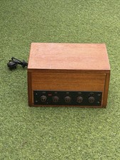 RETRO VINTAGE STERN'S AMPLIFIER WOODEN USED WORKING
