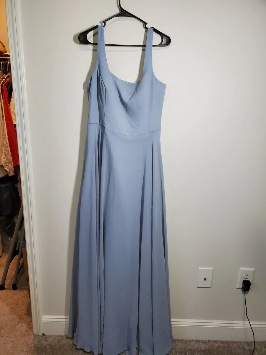 princess polly baby blue dress After Six Bridesmaid Dress 6646 In Classic Blue main image 0