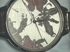 Women's NINE WEST 9W Rose Gold Tone Pink Floral Dial QWatch, Pink Band, NW/2044