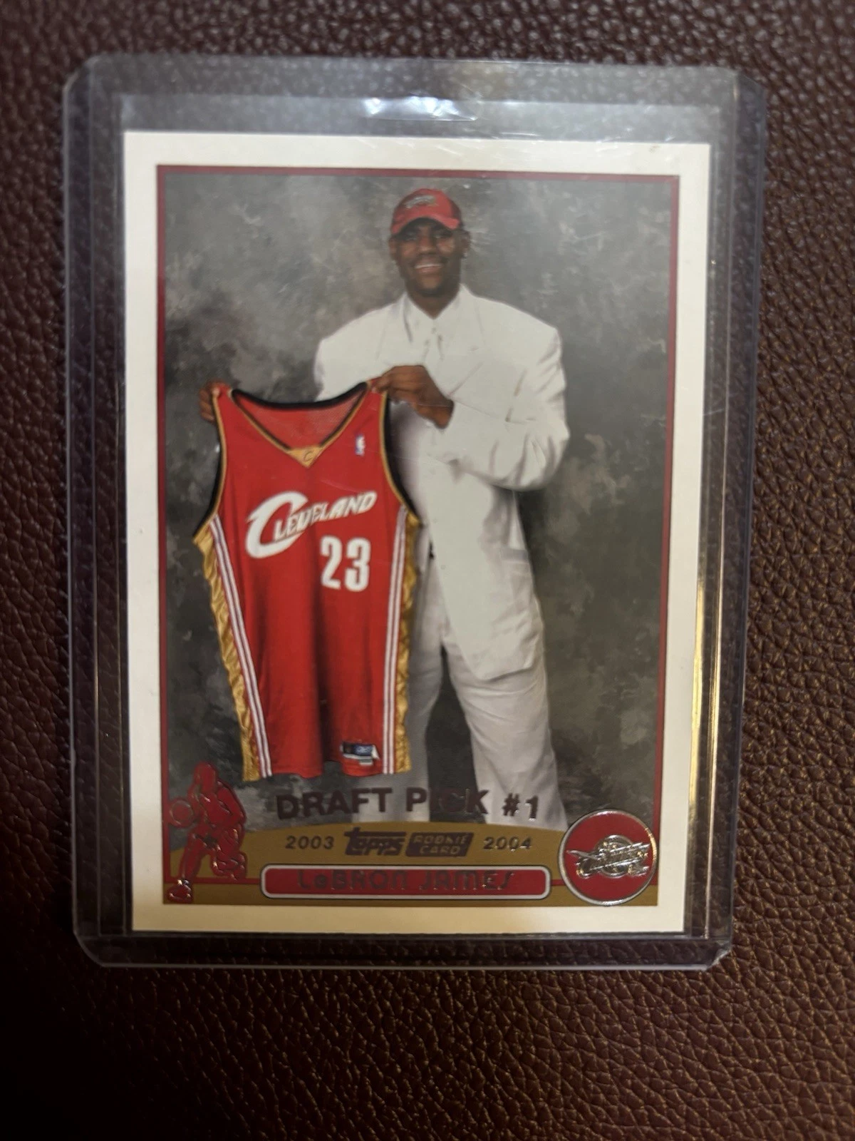Lebron James trading card