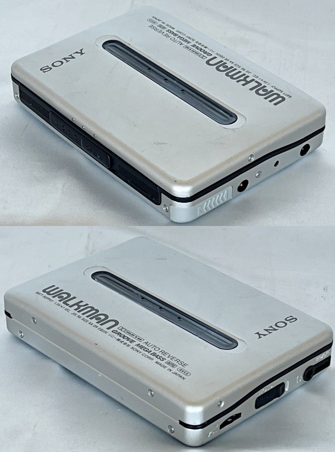 SONY WALKMAN ツートンカラー カセットウォークマン WM-EX677 SONY Walkman WM-EX677 Portable Cassette Player Vintage Maintenance