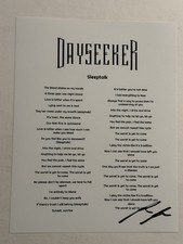 RORY RODRIGUEZ DAYSEEKER BAND LEAD SINGER SIG...