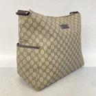 Sac à bandoulière GUCCI GG Supreme 201767 PVC or quincaillerie 950655