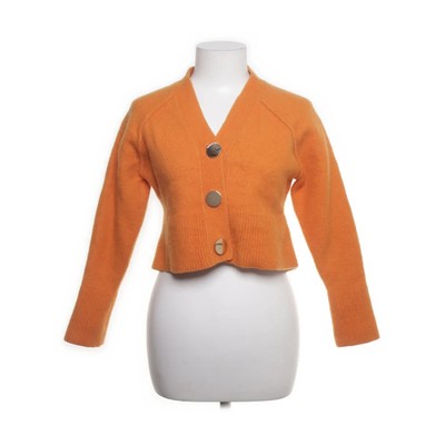 H&M Trend, Strickjacke, Damen, Größe: XS, Orange, Wolle/Polyamid/Elasthan #PKX
