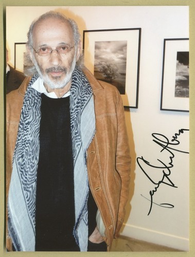 Jerry Schatzberg - Fotografo e regista - Foto firmata - Parigi anni 80 - Certificato di autenticità