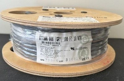 Belden 9773MN, SpaceMaker  Cable18/3 Pairs Shielded Wire Gray 100FT