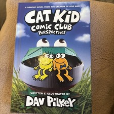 Cat Kid Comic Club: Perspectives (Scholastic December 2021) By Dav Pilkey