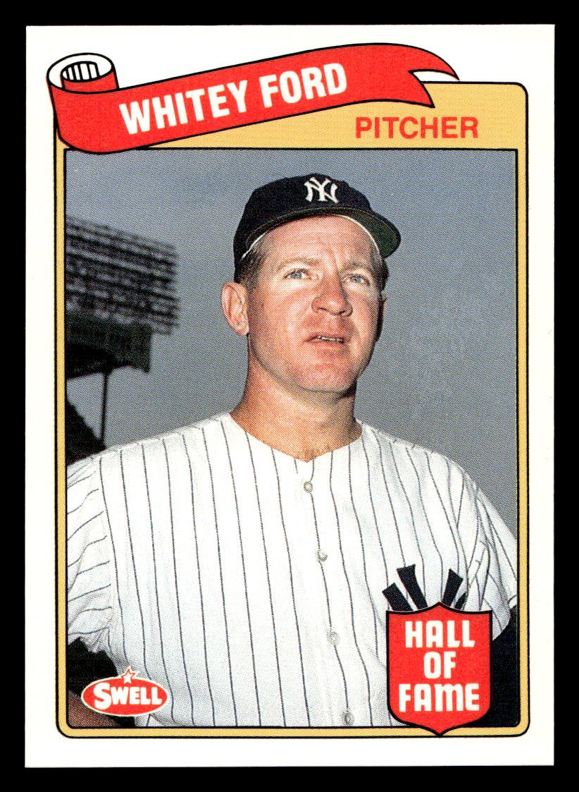 1989 Swell Baseball Greats #50 Whitey Ford