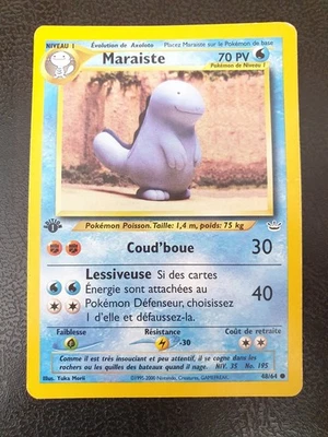 Carte Pokémon Maraistre 48/64 Édition 1 - Française - Néo Révélation - Photo 1/2